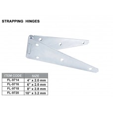 Creston FL-9720 Stapping Hinges Size: 10" x  3.2 mm